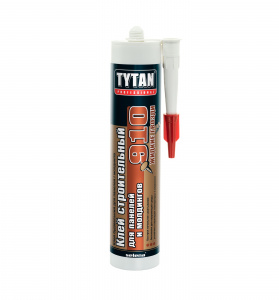 Tytan Professional Для панелей и молдингов №910 клей акриловый строительный белый 440г
