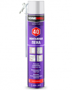 Пена DONEWELL 65 всесезонная ОГНЕСТОЙКАЯ